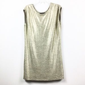 knot sisters Dresses - Knot Sisters Gold Comfy Shift Dress knot sisters Dresses - Knot Sisters Gold Comfy Shift Dress